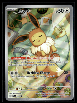 Eevee SVP 173 Scarlet & Violet Black Star Promo Pokemon Card NM - Image 2