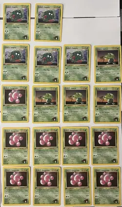 Pokemon TCG Gym Heroes Lot Of 72 Erika Trainer Pokemon Cards 1st Edition LP-NM - Image 4