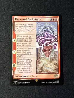 There and Back Again Universes Beyond: the Lord of the Rings NM MTG - Image 1