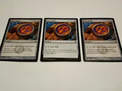 3x Izzet Signet Izzet vs. Golgari Commander Artifact Common MAGIC MTG CARD j10 - Image 1