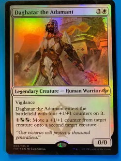 MTG 1x FOIL Daghatar the Adamant Fate Reforged Magic the Gathering Card x1 LP - Image 1