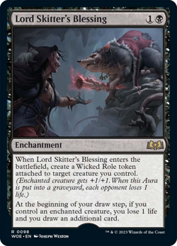Lord Skitter's Blessing [Wilds of Eldraine] Magic MTG - Image 1