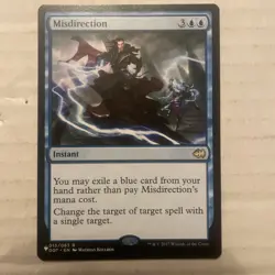 Misdirection Duel Decks: Merfolk vs. Goblins Regular Rare Mtg Magic - Image 1