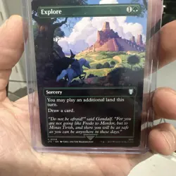 Explore (Borderless) Commander: the Lord of the Rings: #528 Uncommon - Image 1