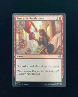 2025 Magic The Gathering MTG Marvel EN Foil C 0086 Romantic Rendezvous KM035 - Image 1