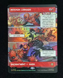 2025 Magic The Gathering MTG EN Foil EN Marvel R 0225 Maximum Carnage KM035 - Image 1
