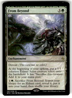 Battle for Zendikar From Beyond Expansion/Rare - Image 1