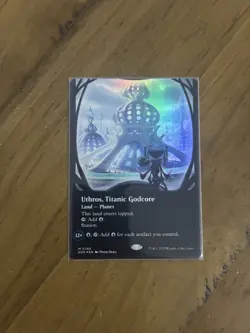 Foil - Uthros, Titanic Godcore (Borderless) - 285 / NM / English MTG - Image 1