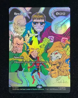 2025 Magic The Gathering MTG Marvel EN Foil M 0017 Hex KM035 - Image 1