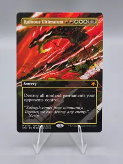Ruinous Ultimatum (Borderless) Special Guests #108 Regular - Image 1