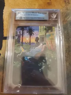 Sorcery Contested Realm: Alpha Abundance Foil BGS 9 MINT - Image 2