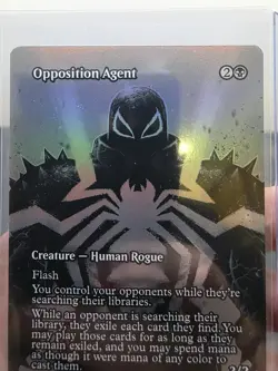 Opposition Agent (Borderless) Marvel Eternal-Legal 0019 FOIL - Image 2