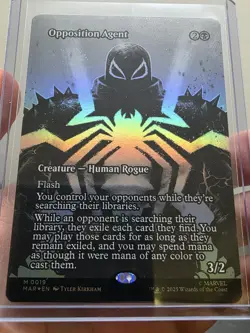 Opposition Agent (Borderless) Marvel Eternal-Legal 0019 FOIL - Image 4