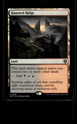 HAUNTED RIDGE Innistrad Remastered #280 INR(NM+)(MTG) - Image 1