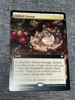 Extended Art Fabled Passage - BLB 0367 MTG Magic The Gathering R Non Foil NM/M - Image 1