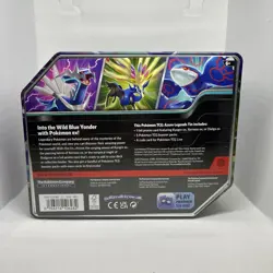 Pokemon Azure Legends Factory Sealed Tin Box - Dialga ex - 5 Booster Packs - Image 2