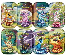 Pokemon TCG Mystery Box PRISMATIC MINI TINS (Vintage, Sealed Packs, GIFTS, MORE) - Image 1