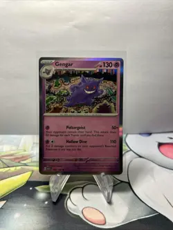 Gengar HOLO #94/165 Pokemon TCG Scarlett & Violet 151 English - Pack Fresh NM - Image 1