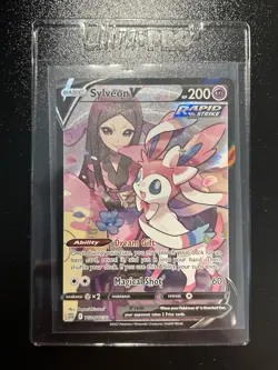 Pokemon TCG Brilliant Stars Sylveon v Trainer Gallery Full Art TG14/TG30 - Image 1