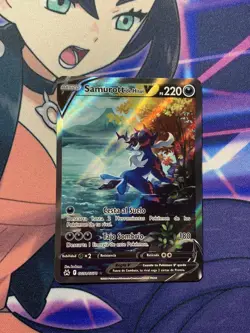 SPANISH Pokemon TCG Hisuian Samurott V Crown Zenith: Galarian Gallery GG51/GG70 - Image 1