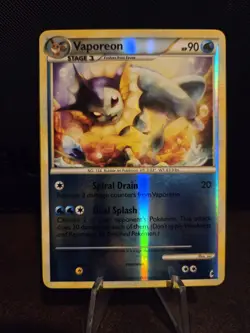 Pokemon TCG Vaporeon 52/95 Reverse Holo Call of Legends 🌟🌟🌟 2011 - Image 1