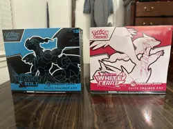 Pokemon Center Black Bolt & White Flare Elite Trainer Box ETB Set New Sealed - Image 1