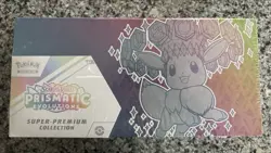 Pokemon TCG Prismatic Evolutions Super Premium Collection Box -Sealed New w Tear - Image 1