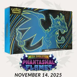 Pokemon TCG Phantasmal Flames Mega Charizard X EX UPC CONFIRMED 11/14 PRE-SALE! - Image 1
