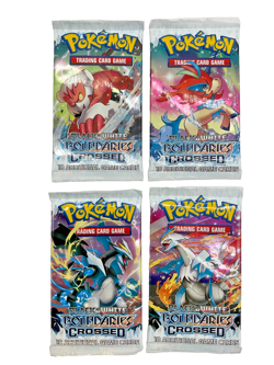 Lot of (10) Pokemon TCG: Black & White Boundaries Crossed Booster Pack Sealed - Image 2