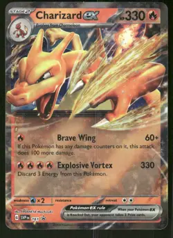 Pokemon Tcg Charizard ex #161 Pokemon Promo NM - Image 1