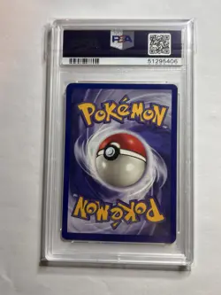 2000 Pokemon Team Rocket 1st Ed. Dark Charizard NON-HOLO #21 PSA 9 Mint - Image 2