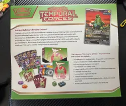 Pokemon TCG: Scarlet and Violet Temporal Forces Elite Trainer Box FACTORY SEALED - Image 2