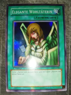 Yu-Gi-Oh! Elegante Wohltaterin SDP Starter Deck Pegasus 1st 1. Auflage Near Mint - Image 1