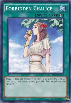 Yugioh! LP Forbidden Chalice - BP03-EN164 - Common - 1st Edition Lightly Played, - Image 1