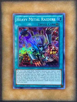 Yugioh Heavy Metal Raiders LED2-EN016 Super Rare 1st Ed NM - Image 1