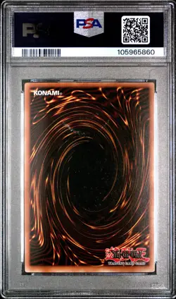 2002 YU-GI-OH! STARTER DECK: KAIBA #001 BLUE-EYES WHITE DRAGON PSA 9 - Image 2
