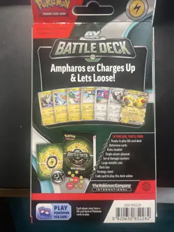 Pokemon TCG ex Battle Deck - Ampharos ex! 60 Card Deck! Factory Sealed! New! - Image 2
