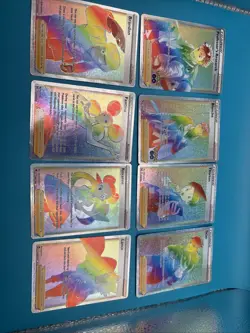 RAINBOW RARE POKEMON CARDS LOT OF 8 Secret Rares All Nm - Image 2