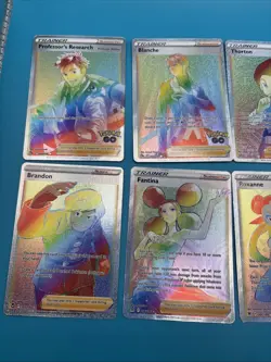 RAINBOW RARE POKEMON CARDS LOT OF 8 Secret Rares All Nm - Image 3