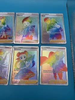 RAINBOW RARE POKEMON CARDS LOT OF 8 Secret Rares All Nm - Image 4