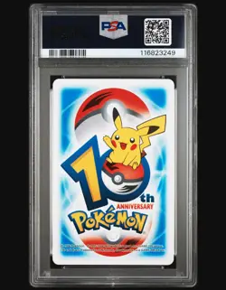 Entei - PSA 10 - 2006 JPN Pokemon Center 10th Anniversary Playing Card - Image 2