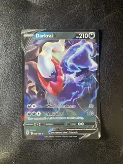 Pokemon Card Darkrai V 098/189 Ultra Rare Astral Radiance Near Mint - Image 1
