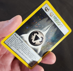 Pokemon - Metal Energy HOLO Rare - Neo Genesis 19/111 English Foil TCG Card NM - Image 4