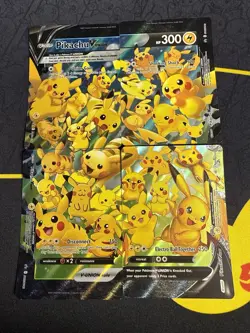 Pikachu V-Union [Set of 4] SWSH: Sword & Shield Promo Cards Holo - Image 1