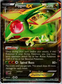 Flygon EX XY61 - Black Star Promo - Pokemon Card - MP - Image 1