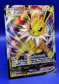 2021 Pokemon Card Jolteon VMAX 051/203 Swsh07: Evolving Skies Holo NM - Image 2