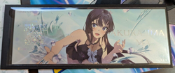 Sakurajima Mai Comics Party 3 Laser Ticket Card Promo | Goddess Story Waifu - Image 1