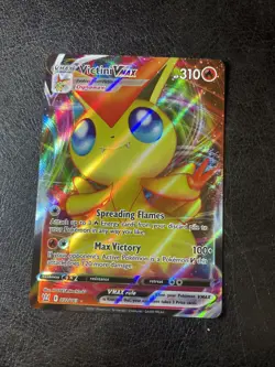 Victini VMAX 022/163 - Battle Styles - Ultra Rare Holo Pokemon Card Near Mint - Image 1
