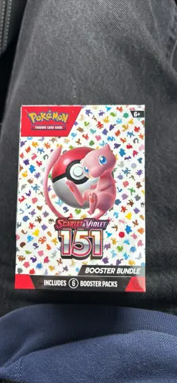 Pokemon 151 Scarlet Violet Booster Bundle 6 Packs, New Sealed TCG Cards - Image 1