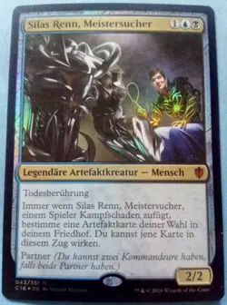 FOIL Silas Renn, Meistersucher / Seeker Adept - COMMANDER - deutsch (nm +) - Image 1